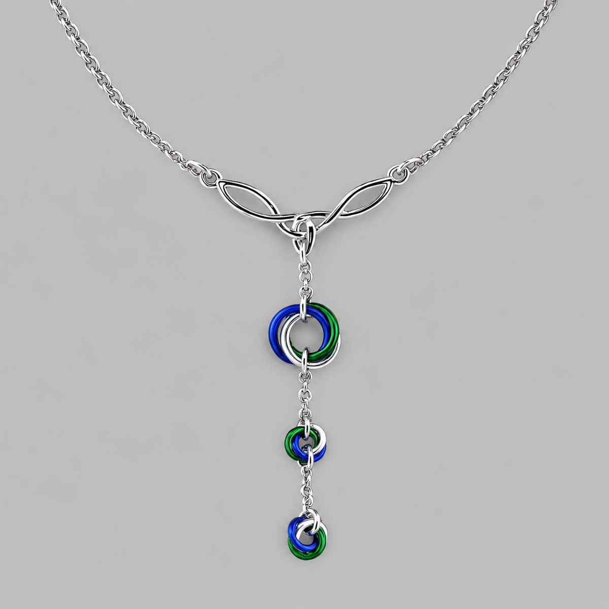 Celtic Lovers O-Ring Collar | Gothic BDSM Statement Collar
