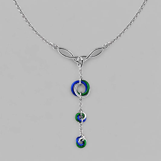 Celtic Lovers O-Ring Collar | Gothic BDSM Statement Collar