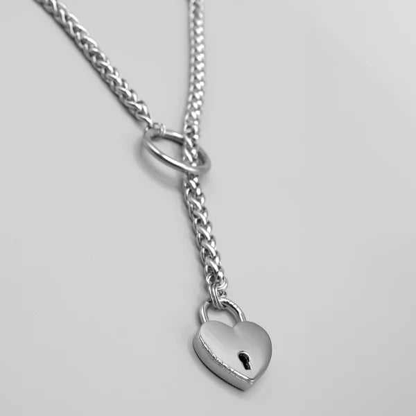Figaro Chain O-Ring Slip Choker - 12mm | Adjustable BDSM Chain Collar