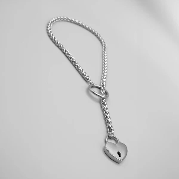 Figaro Chain O-Ring Slip Choker - 12mm | Adjustable BDSM Chain Collar