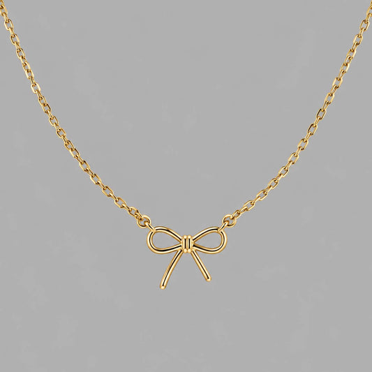 Good Girl Bow Collar | Gold Edition BDSM Day Collar
