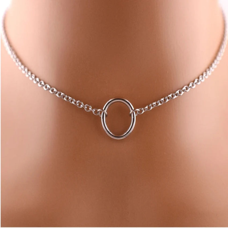 O-Ring Collar | BDSM Statement Collar