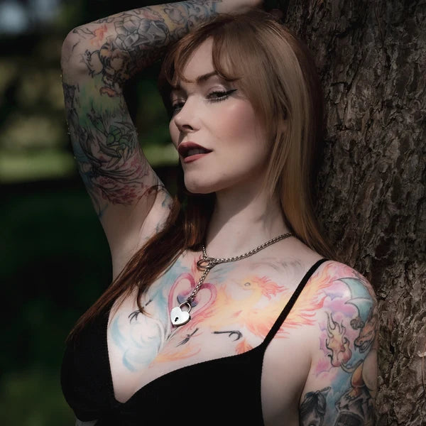 5mm Foxtail Chain O-Ring Slip Choker – Adjustable Sliding BDSM Collar